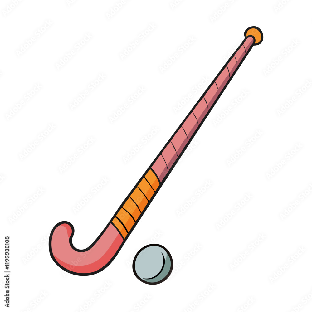 field hockey stick icon, field hockey stick vector illustration-simple illustration of field hockey stick, perfect for field hockey stick logos and themed design 