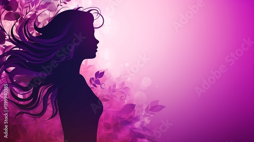 Beautiful Women's Day Background with Pastel Colors and Abstract Art
