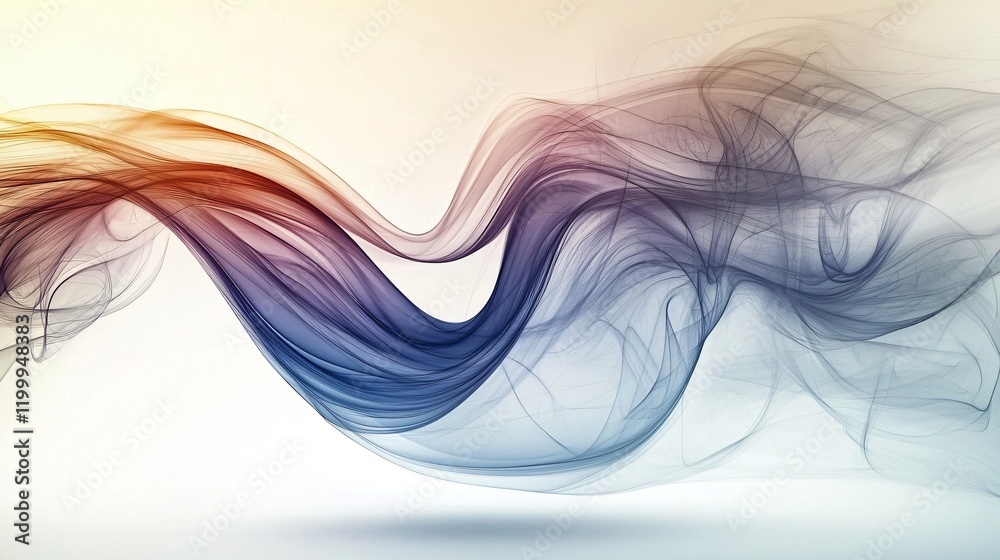 Abstract Flowing Wave Design Elegant Swirls Soft Hues Pastel Colors Background Abstract Flowing Wave Design Elegant Swirls Soft Hues Pastel Colors Background
