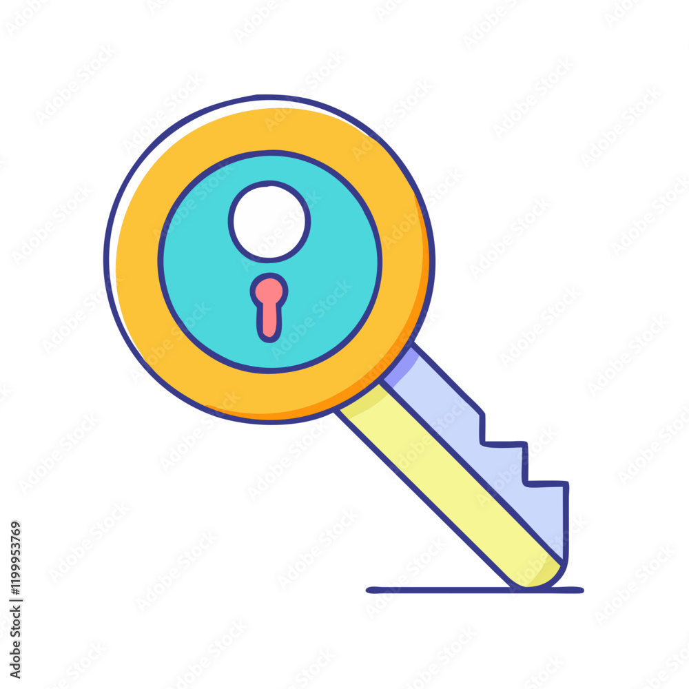 key icon, key vector illustration-simple illustration of key, perfect for key logos and themed design key icon, key vector illustration-simple illustration of key, perfect for key logos and themed design