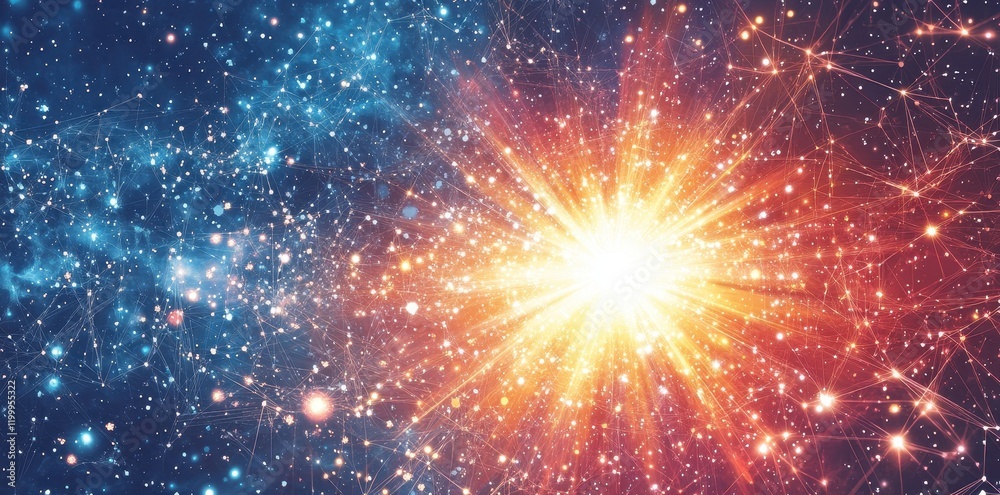 Cosmic Explosion Network Bright Starburst Energy Cosmic Explosion Network Bright Starburst Energy