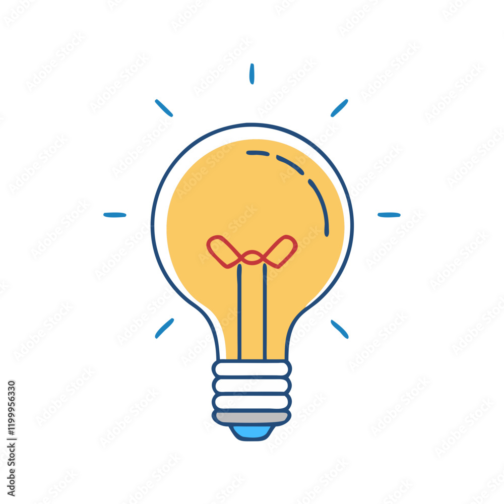 light bulb icon, light bulb vector illustration-simple illustration of light bulb, perfect for light bulb logos and themed design light bulb icon, light bulb vector illustration-simple illustration of light bulb, perfect for light bulb logos and themed design