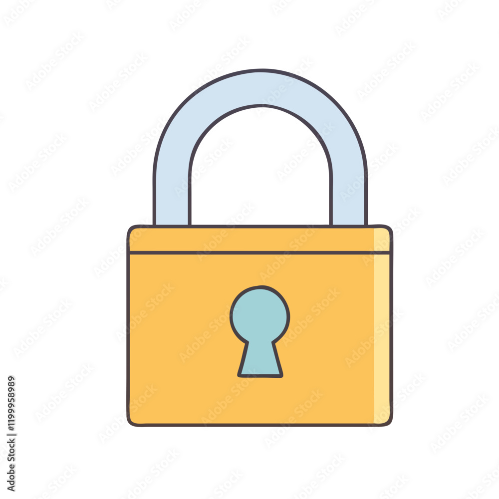 lock icon, lock vector illustration-simple illustration of lock, perfect for lock logos and themed design lock icon, lock vector illustration-simple illustration of lock, perfect for lock logos and themed design