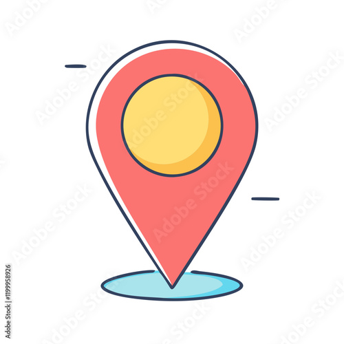 location pin icon, location pin vector illustration-simple illustration of location pin, perfect for location pin logos and themed design Free Download location pin icon, location pin vector illustration-simple illustration of location pin, perfect for location pin logos and themed design - GFXLoad
