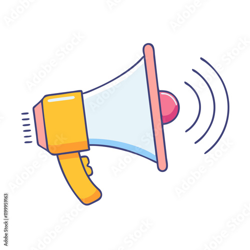 loud hailer icon, loud hailer vector illustration-simple illustration of loud hailer, perfect for loud hailer logos and themed design 