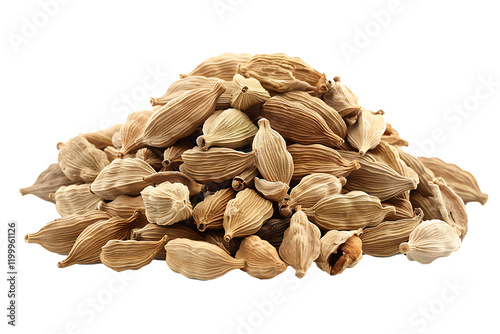 cardamom isolated on a transparent background