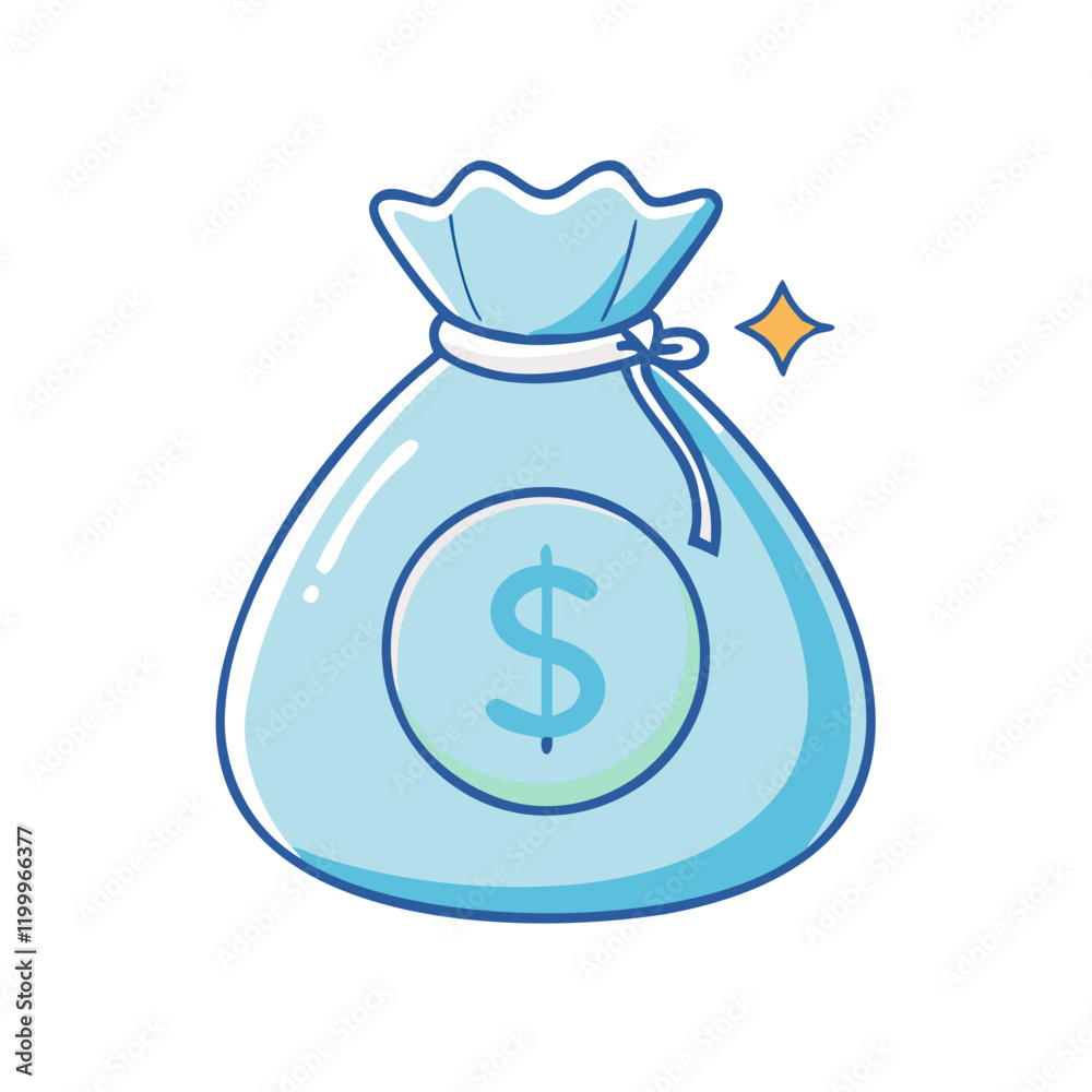 money bag icon, money bag vector illustration-simple illustration of money bag, perfect for money bag logos and themed design money bag icon, money bag vector illustration-simple illustration of money bag, perfect for money bag logos and themed design