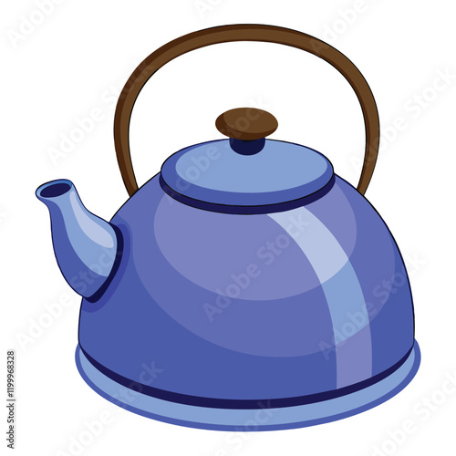teapot isolated on white background