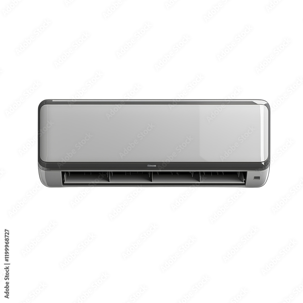 Modern Air Conditioner for Home and Office Use Isolated on transparent background Modern Air Conditioner for Home and Office Use Isolated on transparent background