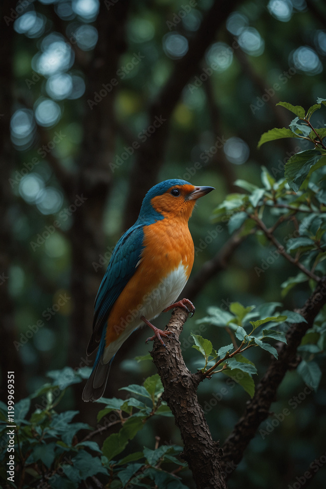Colorful bird perched on a tree branch. Natural and detailed, perfect for nature, birdwatching and wildlife themed content. Bright and vibrant Colorful bird perched on a tree branch. Natural and detailed, perfect for nature, birdwatching and wildlife themed content. Bright and vibrant