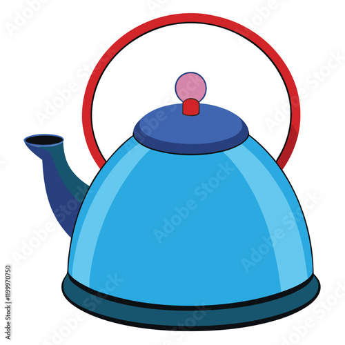 teapot isolated on white background