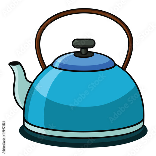 kettle isolated on white background