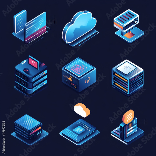 Each icon is presented in 9 distinct styles: flat, isometric, line art, 3D realistic, pixel art, cartoon, gradient modern, minimal outline, and futuristic neon. These diverse renderings ensure compati