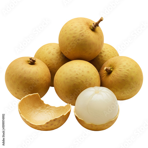 Longan Fruit Pile photo