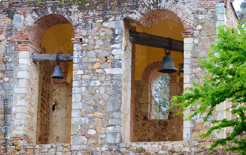 Exconvent of Cuilapam, Oaxaca, Mexico. Considered one of the jewels of the Dominican novo-Hispanic architecture. Tourist place to visit when traveling to Oaxaca. photo