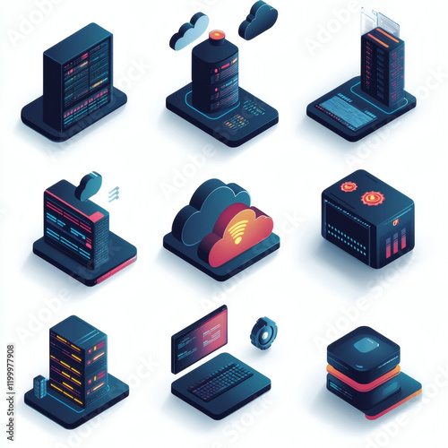 Each icon is presented in 9 distinct styles: flat, isometric, line art, 3D realistic, pixel art, cartoon, gradient modern, minimal outline, and futuristic neon. These diverse renderings ensure compati