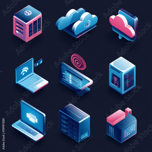 Each icon is presented in 9 distinct styles: flat, isometric, line art, 3D realistic, pixel art, cartoon, gradient modern, minimal outline, and futuristic neon. These diverse renderings ensure compati