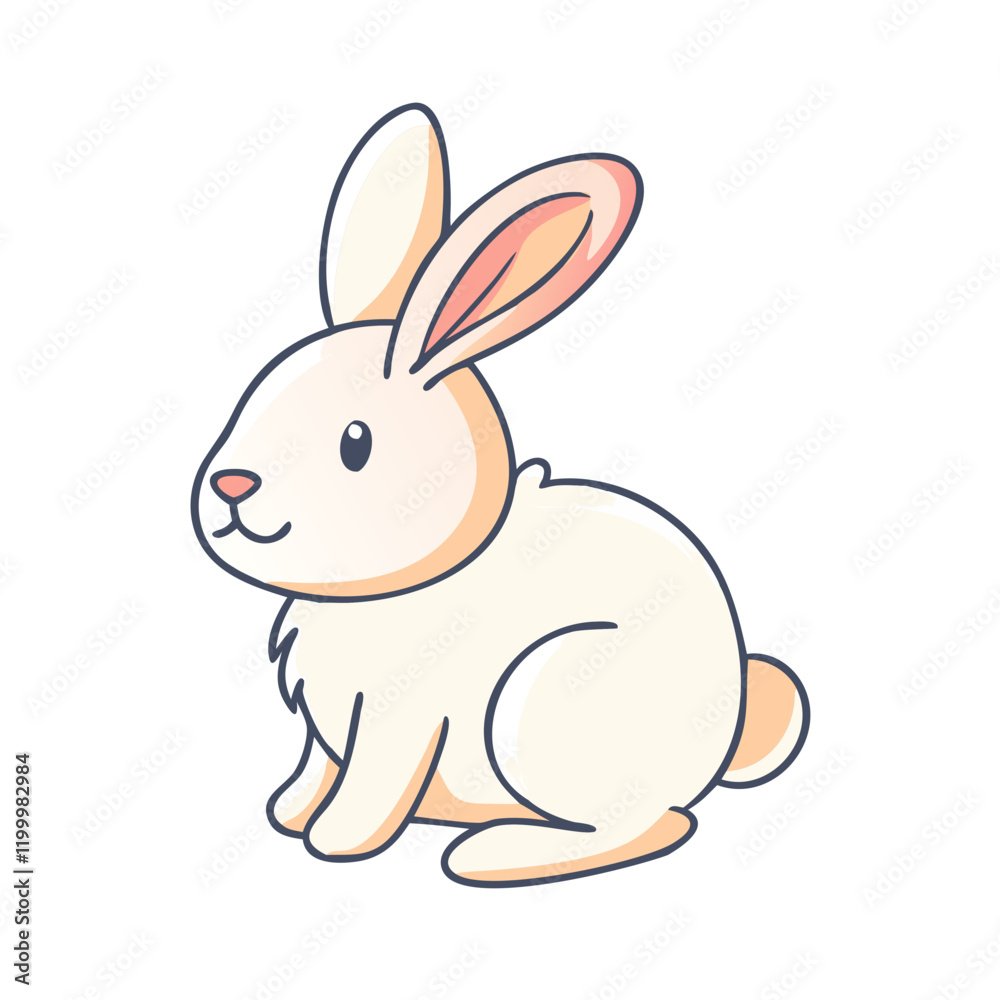 rabbit icon, rabbit vector illustration-simple illustration of rabbit, perfect for rabbit logos and themed design rabbit icon, rabbit vector illustration-simple illustration of rabbit, perfect for rabbit logos and themed design