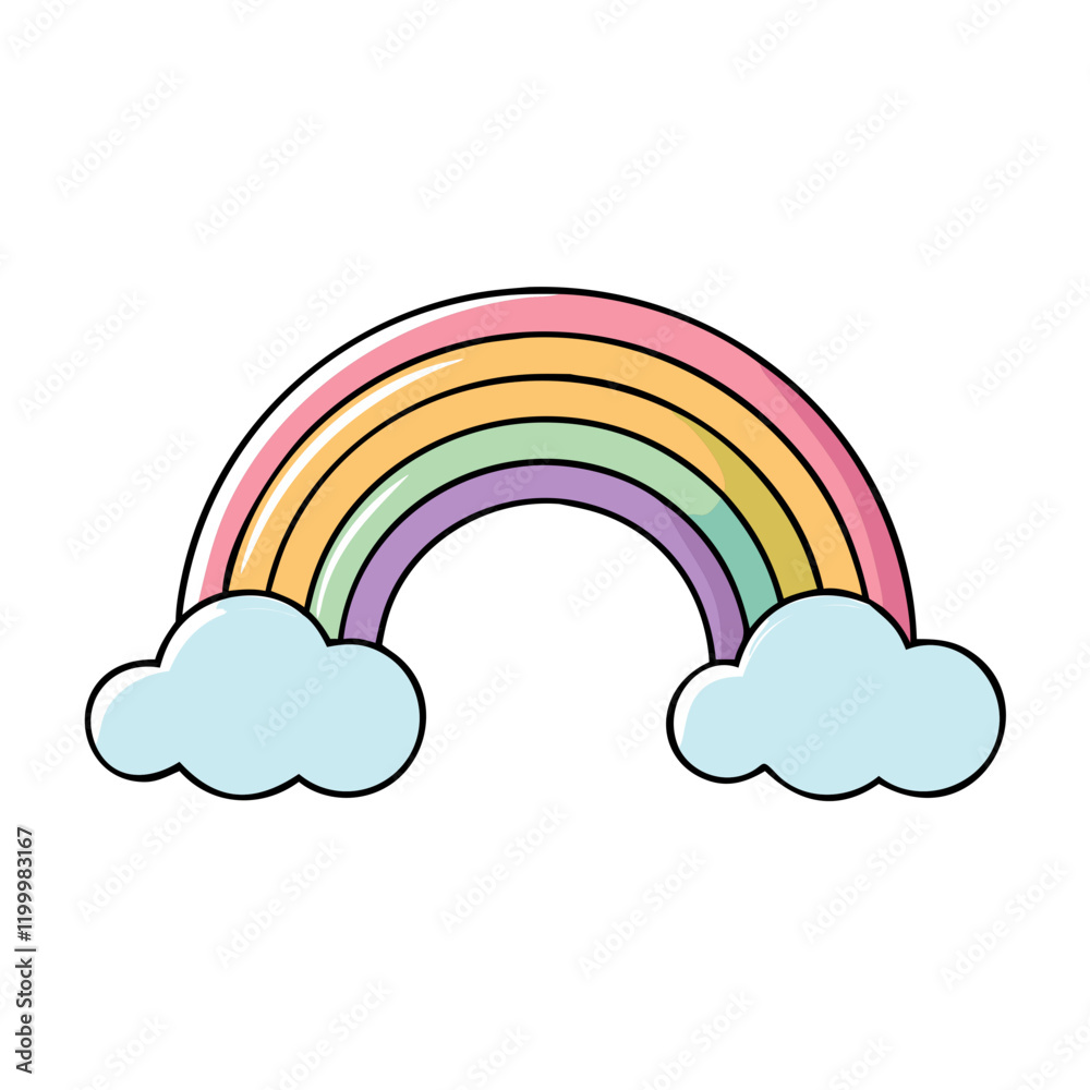 rainbow icon, rainbow vector illustration-simple illustration of rainbow, perfect for rainbow logos and themed design rainbow icon, rainbow vector illustration-simple illustration of rainbow, perfect for rainbow logos and themed design