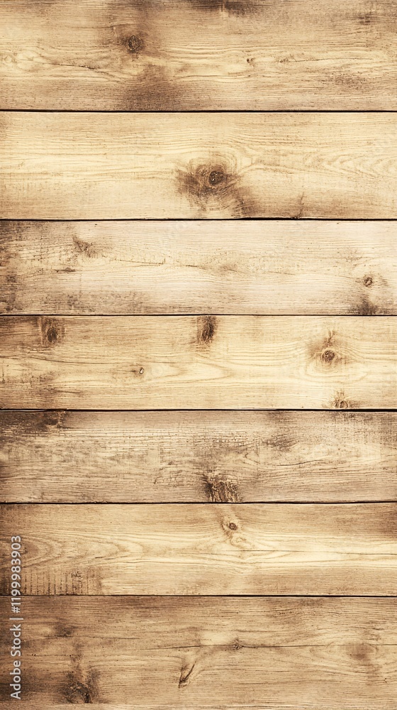 Fototapeta premium Rustic Light Brown Wooden Planks Background Texture