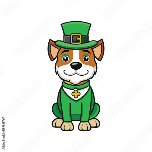 Cute Leprechaun Dog