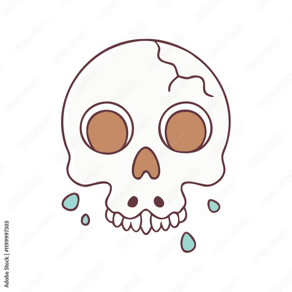 skull icon, skull vector illustration-simple illustration of skull, perfect for skull logos and themed design skull icon, skull vector illustration-simple illustration of skull, perfect for skull logos and themed design