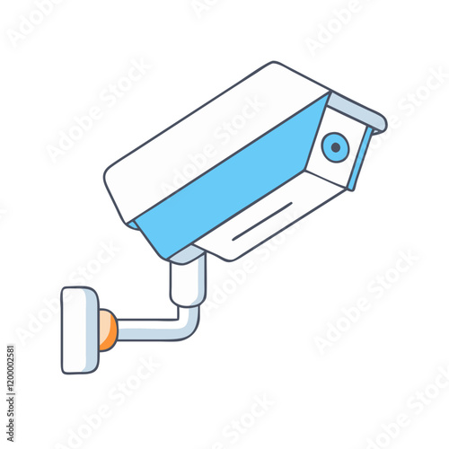 surveillance camera icon, surveillance camera vector illustration-simple illustration of surveillance camera, perfect for surveillance camera logos and themed design 