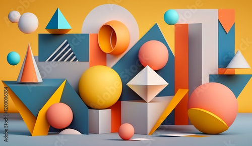 Modern Geometric Design Background