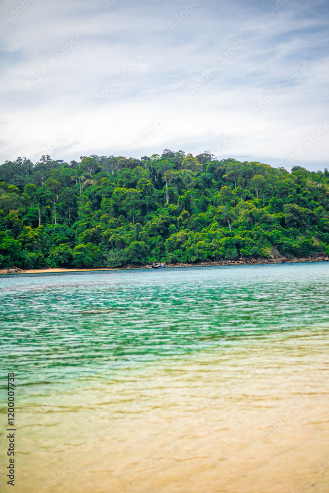Fototapeta premium Tropical islands in Thailand.