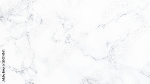 Marble granite white panorama background. smooth flat marble rock surface patterned with white and streaks of gray, Marble texture. White marble pattern texture for background. for work or design. 