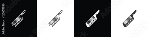 Electric piano vector icon. Modern piano and keyboard icon vector illustration in black, white and transparent background. Eps10