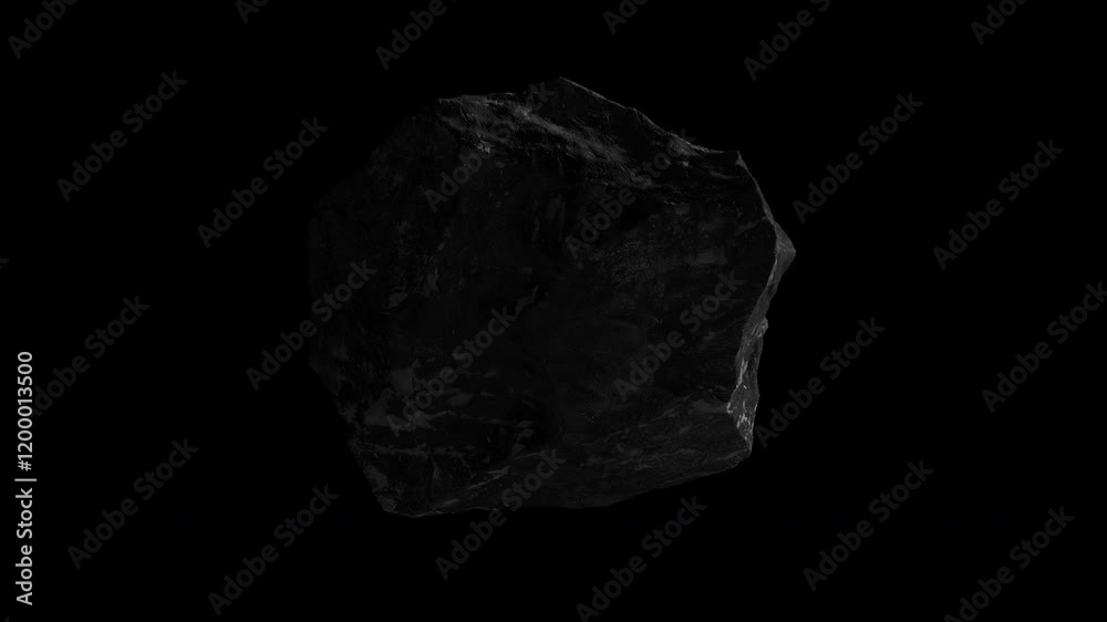 Animation video loop asteroid moving on black screen background, Asteroid field, Asteroids field on black screen. Realistic animation of asteroid on black background, Asteroid rock floating Animation video loop asteroid moving on black screen background, Asteroid field, Asteroids field on black screen. Realistic animation of asteroid on black background, Asteroid rock floating