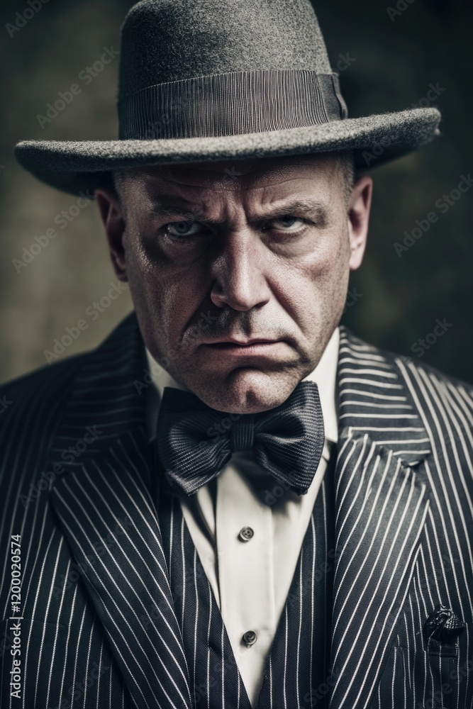 A professional dressed in formal attire, wearing a hat and carrying a briefcase A professional dressed in formal attire, wearing a hat and carrying a briefcase