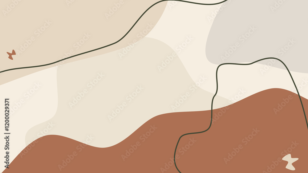 Abstract Art Background Light Beige And Brown Colors Abstract Art Background Light Beige And Brown Colors