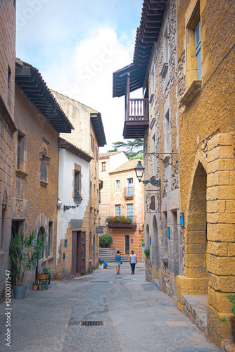 Photography Historic buildings and streets  surrounding, Barcelona, Catalonia, Spain