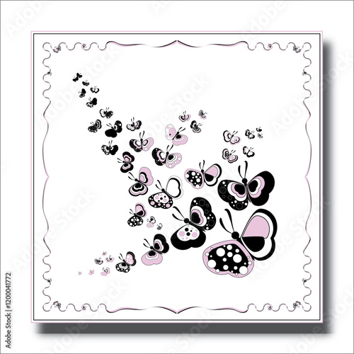 illustrazione per foulard, sete ,stoffe