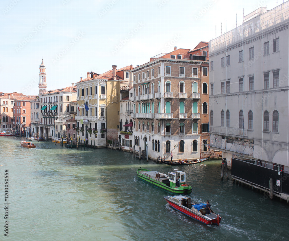 Obraz premium Venice, Veneto Region, Italy, June 30, 2015, Views from Venice