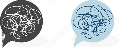 mental health disease speech bubble