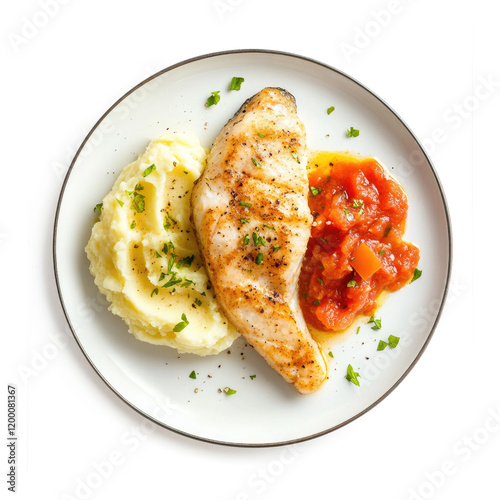 Delicious Fish with mashed ...