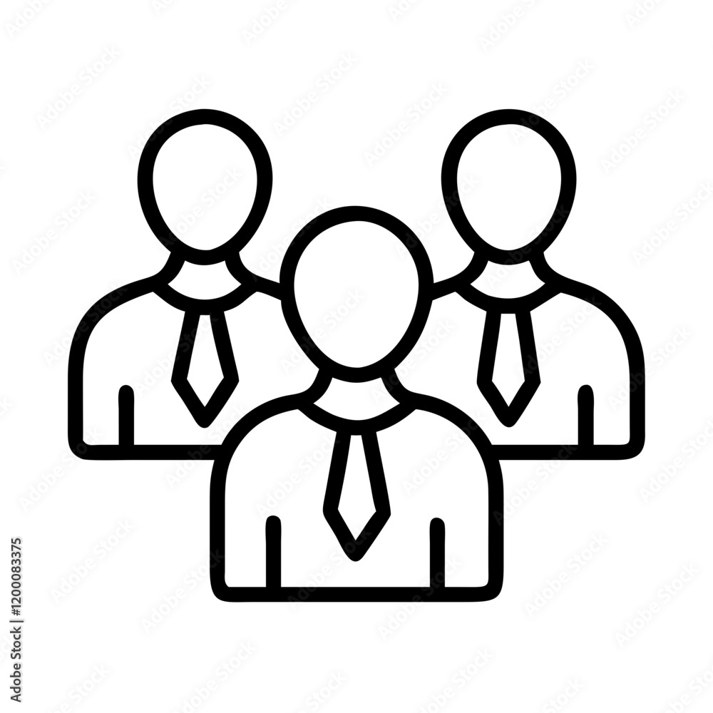 business people icon, business people line art - simple line art of business people, perfect for business people logos and icons and themed design business people icon, business people line art - simple line art of business people, perfect for business people logos and icons and themed design