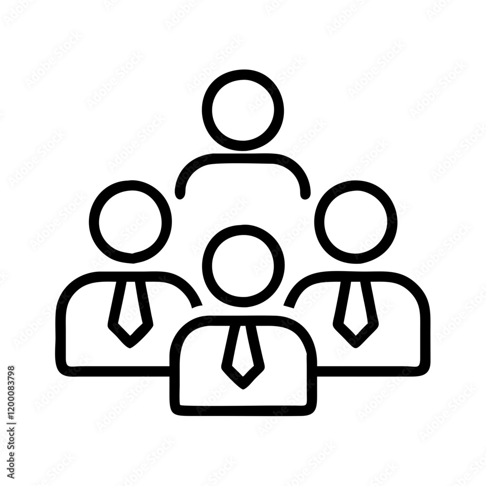 business teamwork icon, business teamwork line art - simple line art of business teamwork, perfect for business teamwork logos and icons and themed design business teamwork icon, business teamwork line art - simple line art of business teamwork, perfect for business teamwork logos and icons and themed design