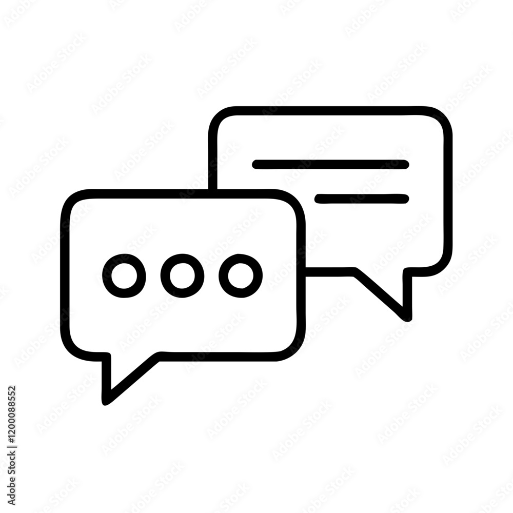 chat flat icon, chat flat line art - simple line art of chat flat, perfect for chat flat logos and icons and themed design chat flat icon, chat flat line art - simple line art of chat flat, perfect for chat flat logos and icons and themed design
