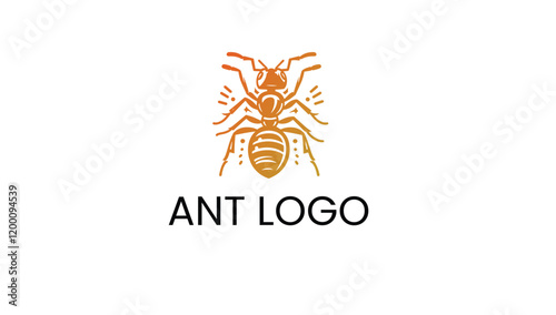 abstract ant logo for business