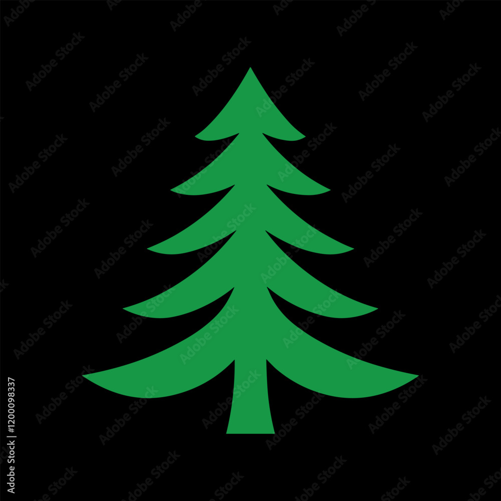 Christmas Fir Tree Vectors Design Christmas Fir Tree Vectors Design