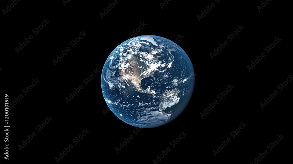 Planet Earth as seen from space showcasing its vibrant blue oceans and white clouds, highlighting the intricate beauty of our planet suspended in the vast cosmos Planet Earth as seen from space showcasing its vibrant blue oceans and white clouds, highlighting the intricate beauty of our planet suspended in the vast cosmos