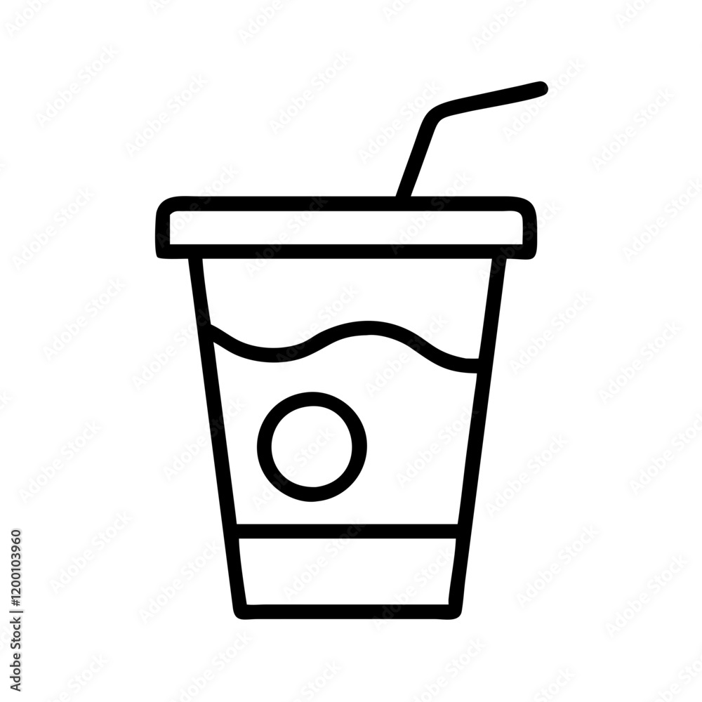 drink icon, drink line art - simple line art of drink, perfect for drink logos and icons and themed design drink icon, drink line art - simple line art of drink, perfect for drink logos and icons and themed design