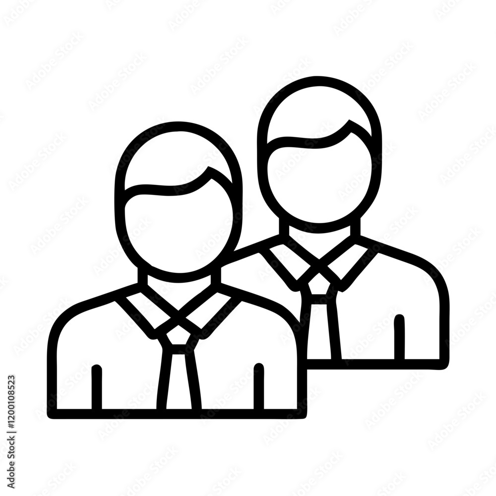 employees icon, employees line art - simple line art of employees, perfect for employees logos and icons and themed design employees icon, employees line art - simple line art of employees, perfect for employees logos and icons and themed design