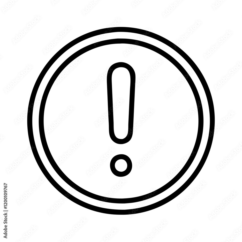 exclamation mark sign icon, exclamation mark sign line art - simple line art of exclamation mark sign, perfect for exclamation mark sign logos and icons and themed design exclamation mark sign icon, exclamation mark sign line art - simple line art of exclamation mark sign, perfect for exclamation mark sign logos and icons and themed design