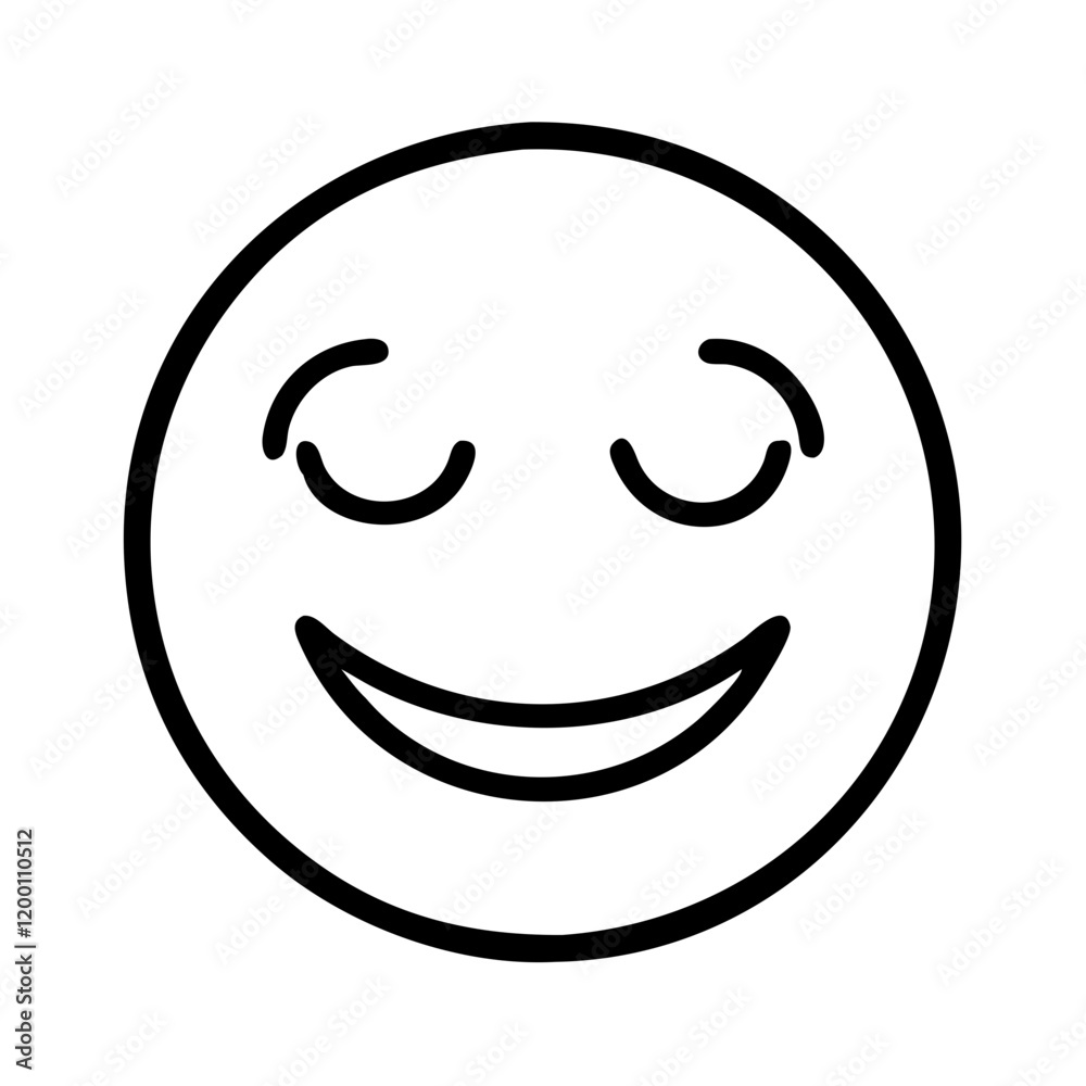 face smile icon, face smile line art - simple line art of face smile, perfect for face smile logos and icons and themed design face smile icon, face smile line art - simple line art of face smile, perfect for face smile logos and icons and themed design