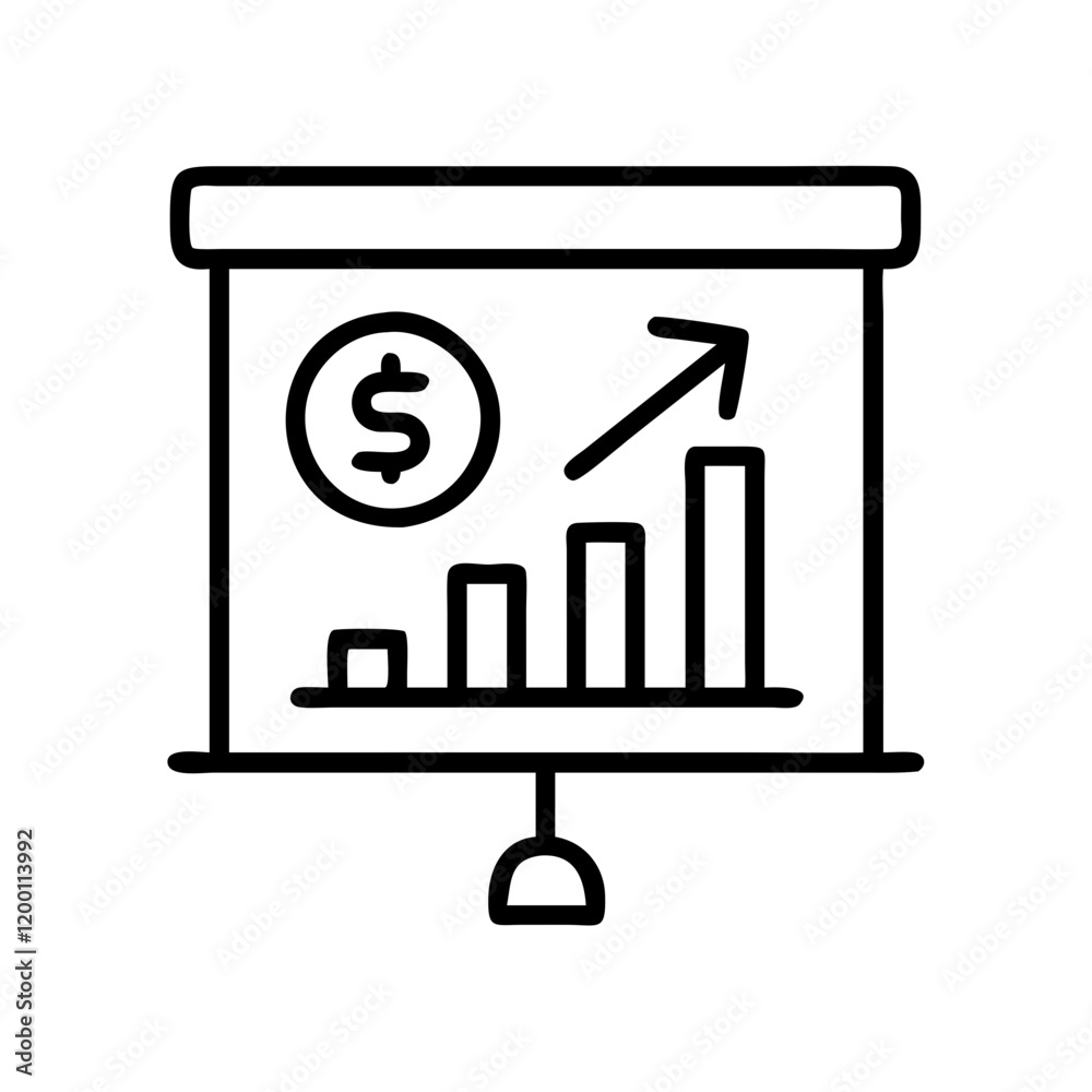 finance icon, finance line art - simple line art of finance, perfect for finance logos and icons and themed design finance icon, finance line art - simple line art of finance, perfect for finance logos and icons and themed design